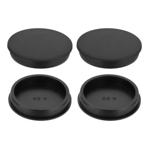 4 Stück Silikon Lochstopfen 88,6 mm, schwarz Hochtemperatur Typ Gummistopfen - Bild 1 von 7