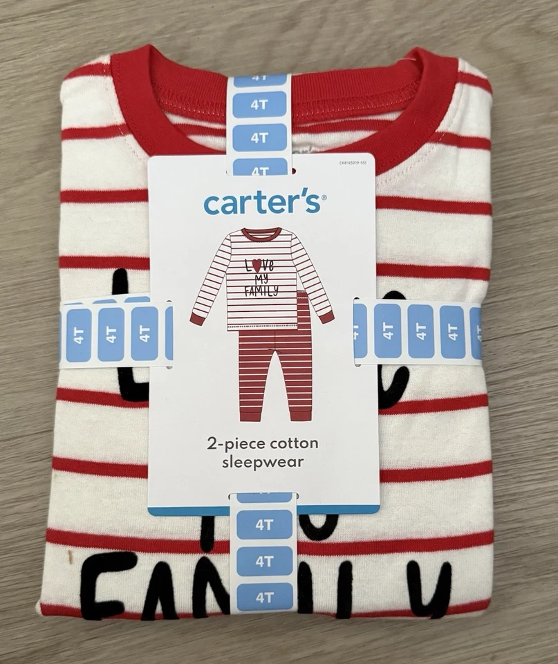 CARTER's 2-Piece Cotton Sleepwear - Size 7