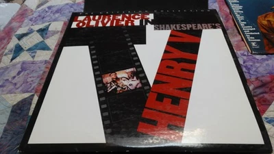 "Henry V" Criterion Collection #258 Laserdisc LD - Laurence Olivier Foto 1 de 3