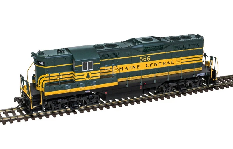 Atlas 10003954 HO Maine Central Gold GP-7 Diesel Locomotive #566 - Image 1 of 1