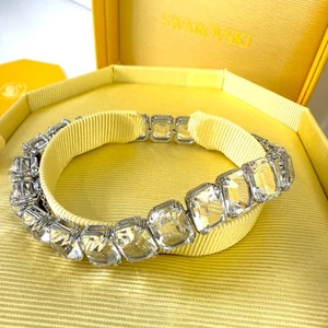 Swarovski Bracelet Matrix Tennis Octagon Cut Clear Crystal RRP £280 - Picture 1 of 8