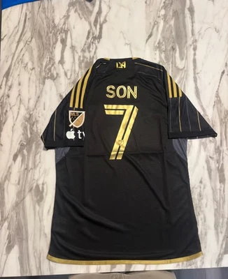 ADIDAS Son 7 LAFC Home 25/26 Jersey with MLS Patch