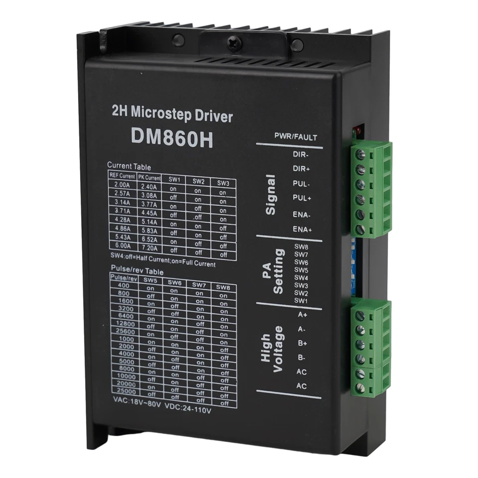 Offline Retention Function Stepper Motor Driver DM860H for Convenience - Image 1 of 4
