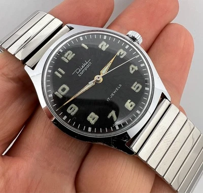 RELOJ VINTAGE JUNGHANS DIEHL COMPACTB "MAX BILL" PARA HOMBRE CAL 620.02 ALEMANIA Foto 1 de 4