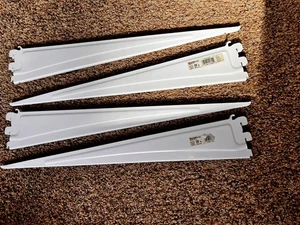 Closetmaid Regalschiene 20 Zoll Regalwinkel weiß (4er Set) - Bild 1 von 2