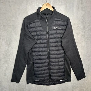 Berghaus Jacket Mens Medium Black Hottar Hybrid Hydroloft Puffer Padded - Picture 1 of 13