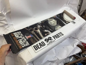 Harley H-D Händler #1 Screamin Eagle Sportster Dyna Wandbanner 48"x10" - Bild 1 von 3