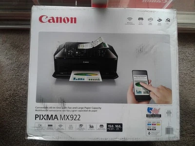 Canon Pixma MX922 All-In-One Wireless Inkjet Printer- NEW/UNSEALED BOX - Image 1 of 4