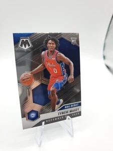 TYRESE MAXEY RC 2020-21 Panini Mosaic  NBA Debut Rookie Card #263 76ers  - Picture 1 of 4