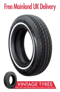 Maxxis MA-1 Whitewall 155SR13 79S Tyre 155/80R13 155R13 MG Midget AH Sprite - Picture 1 of 1
