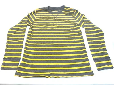Place Youth Boys Finest Quality Grey And Yellow Striped Size XL 14  ECU - Image 1 of 4