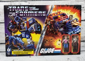Transformers G.I. Joe Crossover SOUNDWAVE Dreadnok Thunder Machine NEW SEALED - Picture 1 of 6