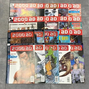 2000AD COMIC BOOK LOT 20 ISSUES JUDGE DREDD ABC ROBOTS ROGUE TROOPER REBELLION - Picture 1 of 1