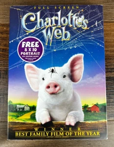 Charlotte's Web (DVD) Gary Winick Voiced By Julia Roberts -Brand New Sealed - Picture 1 of 4
