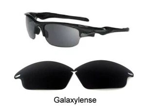 Galaxy Ersatzgläser Für Oakley Fast Jacket Sonnenbrille Schwarz Polarisiert - Picture 1 of 9