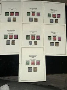 Francobolli Stati Uniti Scott francobolli americani famosi serie 30 inutilizzati lotto 1940 - Foto 1 di 8