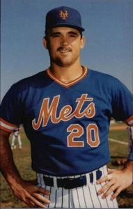 NY METS No. 20 Infielder Howard Johnson, Mets Baseball Player; Unused; Mint  - Picture 1 of 2