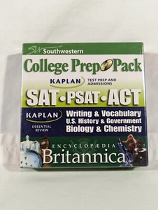 Kaplan SAT PSAT ACT 2007 Southwestern College Prep Britannica Sealed New - Picture 1 of 6