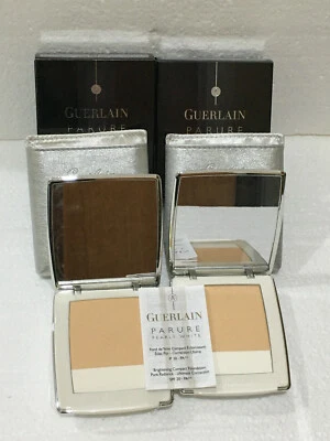 Guerlain Parure Pearly White Foundation #01 Beige Chic White lot of 2 in box - Image 1 of 4