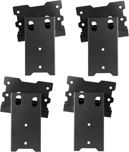 4X4 Deer Stand Brackets - Heavy-Duty Powder-Coated Elevator Brackets for Hunting - Picture 1 of 8