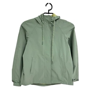 Avalanche women's Hoodie Jacket water wind resistant zip up green size S - Picture 1 of 13