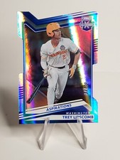 2022 Elite Extra Edition Aspirations Blue Die-Cut Trey Lipscomb /195 Nationals