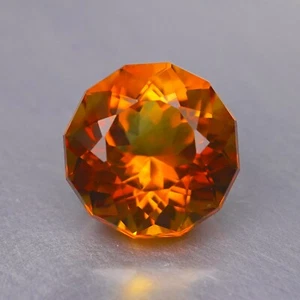 4.39 Ct Unbelievable ! Lustrous Madeira Orange Fancy Citrine Natural Gemstone - Picture 1 of 4