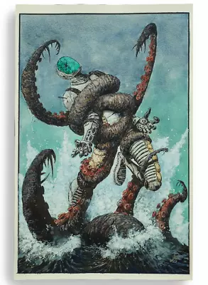 Johnny Desjardins Crashdown #1 Cover Original Watercolor Art (11x17) - Image 1 of 2