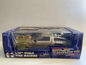 Back to the Future Part III Time Machine Delorean Lights & Sound 1:15 Scale FF - Picture 1 of 3
