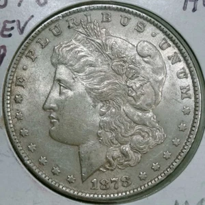 1878 7 dollari Morgan in piuma di coda, scelta quasi non circolata 0507-01 - Foto 1 di 2