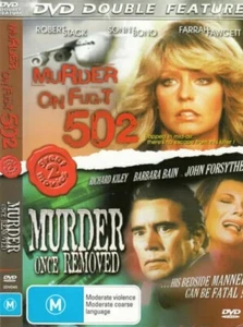 DVD NEW: Murder On Flight 502 + Murder Once Removed - Classic Double Feature - Picture 1 of 5
