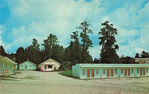 CUSTER SD CITY VIEW MOTEL 16 UNIDADES POSTAL VINTAGE CARRETERA c1970 061725 U - Imagen 1 de 2