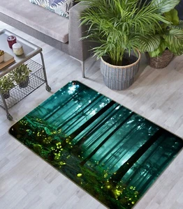 3D Glühwürmchen Baum Q102 Spiel Rutschfest Matte Elegant Foto Teppich Panda 2023 - Picture 1 of 5