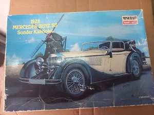 Minicraft 1928 Mercedes Benz SS cabriolet speciale 1218 Kit modello 1:16 - Foto 1 di 2