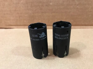 (pair) Vintage Tube Shield IERC TRN6-6020B MS-24233-5 - Picture 1 of 6