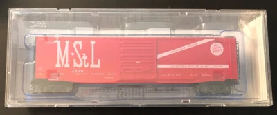 Kadee HO Minneapolis & St Louis 50’ PS-1 Boxcar, #6117, Road #2520. NIB - Image 1 of 2