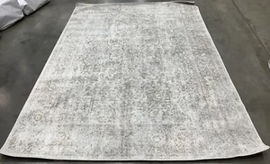 IVORY / TAUPE 6'-0" x 8'-0" Back Stain Rug, Reduced Price 1172681238 EVK256E-68 - Picture 1 of 4