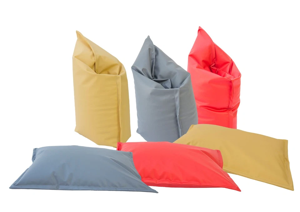 Sitzsack Sitzkissen Sessel für Kinder 100x70cm Kunstleder diverse Farben - Bild 1 von 1