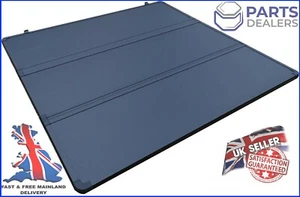 QUALITÄT TONNENABDECKUNG FÜR TOYOTA HILUX DOPPELKABINE 2005-2015 HINTEN DREIFACH FALTBAR HART - Bild 1 von 12