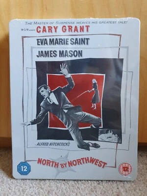 North By Northwest Blu-ray Steelbook Alfred Hitchcock Carey Grant NEW SEALED - Image 1 of 2