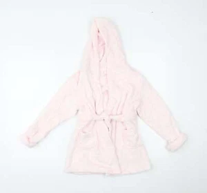 Matalan Girls Pink Polyester Blend Robe Size 6-7 Years Tie - Picture 1 of 12