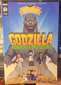 Trick or Read Godzilla Monsters and Protectors IDW - Picture 1 of 1