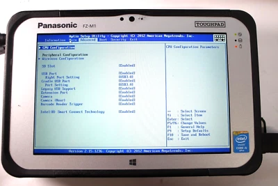Panasonic ToughPad FZ-M1 7" Tablet i5-4302Y 1.60 GHz 8GB RAM No HDD No PSU,OS - Image 1 of 4