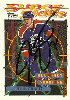 Jason Arnott autographed Hockey Card (Edmonton Oilers) 1996 Topps #67 - Image 1 of 1