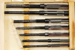 Escariadores de mano ajustables Shars 7 piezas 8/A a 2/A 1/4 -15/32” HSS 6542 nuevos #} - Imagen 1 de 1