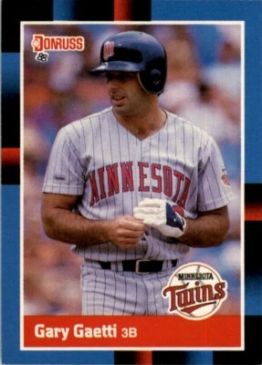 1988 Donruss Gary Gaetti #194 - Image 1 of 2