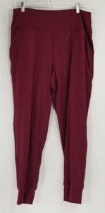 Gradual Plus Size XXL High Waist Jogginghose Hose Taschen Burgund Neu - Bild 1 von 5