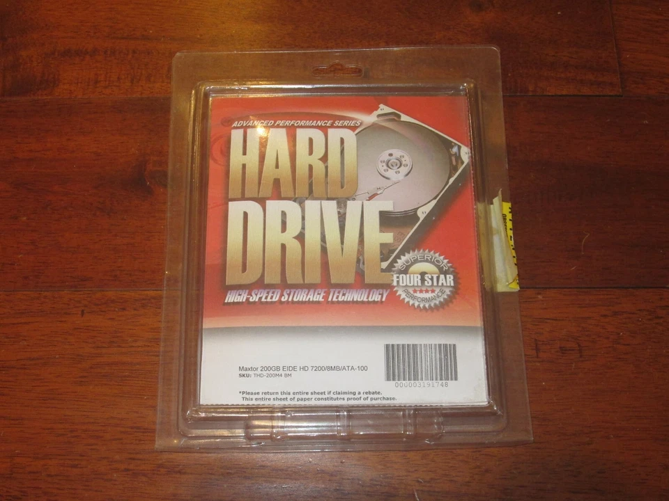 Maxtor DiamondMax 21 STM3200820A 200GB 7200 RPM 3.5" IDE HDD BRAND NEW - Image 1 of 1