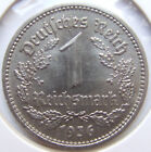 Münze Deutsches Reich 3. Reich 1 Reichsmark 1936 F in Vorzüglich / Stempelglanz