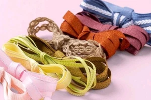 Stampin Up NEW RIBBON NEUTRALS SHIMMER GOLD BLACK WHITE SATIN CORDS, choose One - Picture 1 of 42